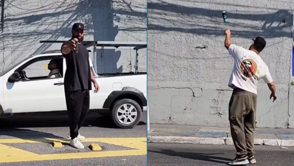 Vídeo: Grafiteiros surpreendem com homenagem a Preta Gil