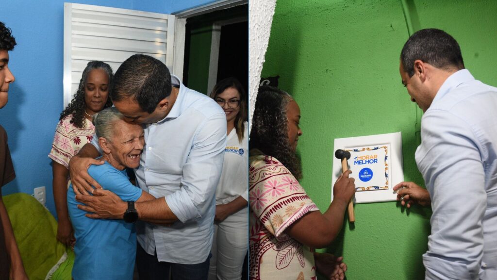 Mais de mil casas são reformadas no bairro de Valéria graças ao Programa Morar Melhor 