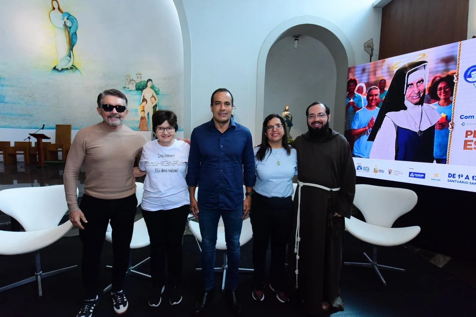 Prefeitura e Osid divulgam programação da Festa de Santa Dulce 2025
