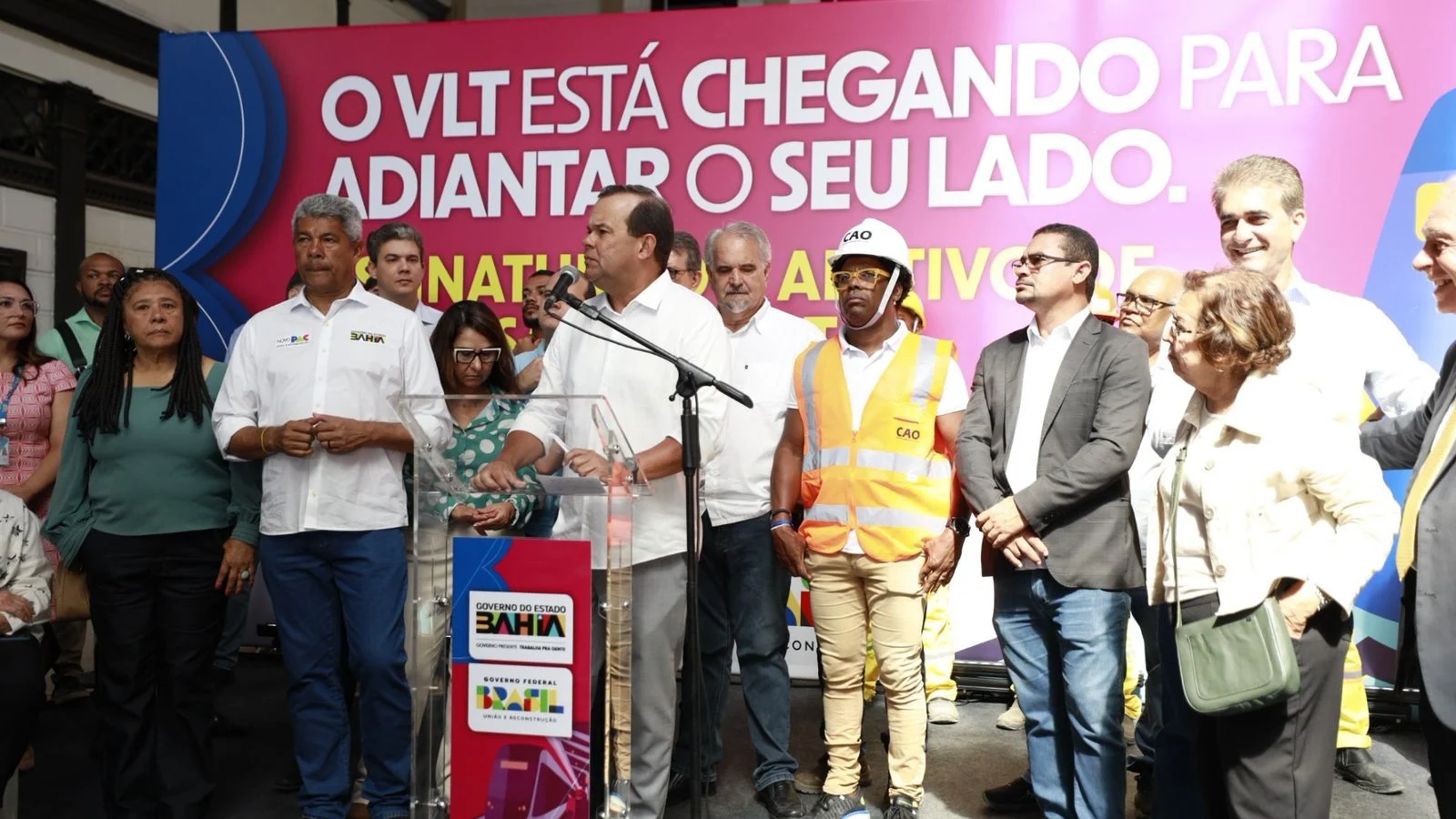Vice-governador destaca ampliação do VLT até o Comércio como avanço estratégico para mobilidade de Salvador