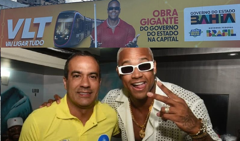 Montagem  Noticiário baiano / Valter Pontes / Secom  