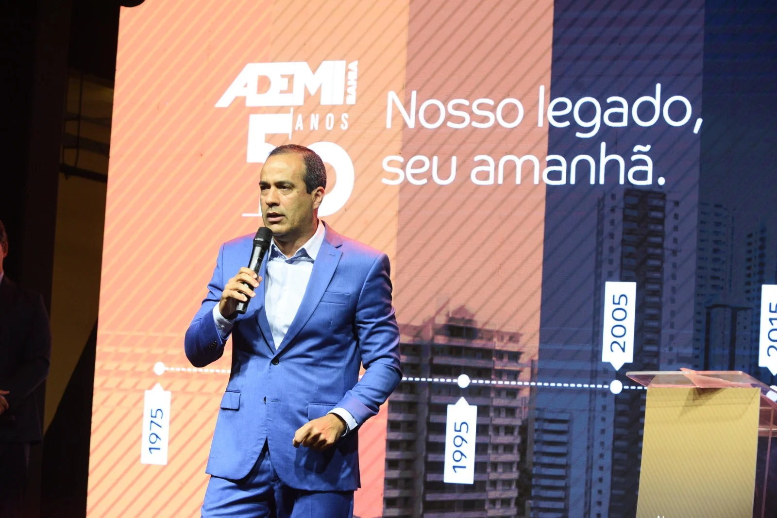 Bruno Reis celebra 50 anos da Ademi e ressalta papel do setor imobiliário em Salvador