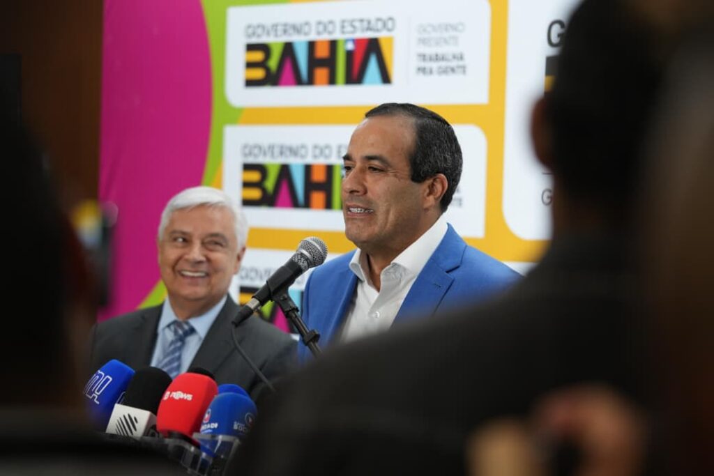 Bruno reis destaca importância da união com Jerônimo Rodrigues após encontro: “de mãos dadas”