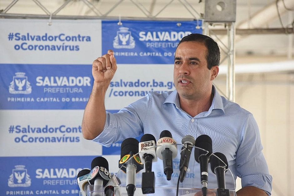 Bruno Reis deve enviar Plano Municipal de Segurança e outros projetos para a Câmara até o fim do ano
