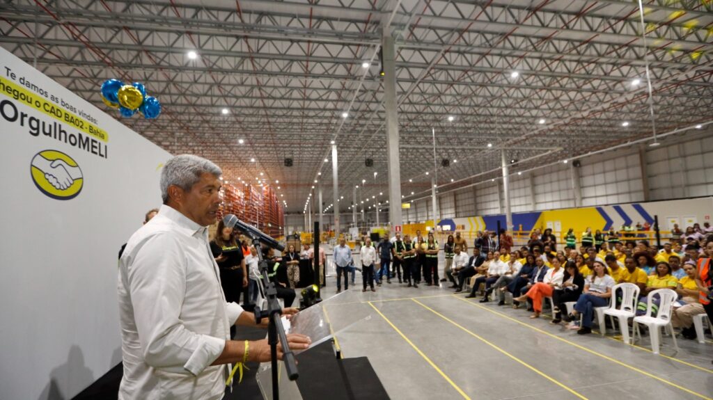 Bahia reforça posição no e-commerce nacional com novo Centro de Distribuição do Mercado Libre em Simões Filho
