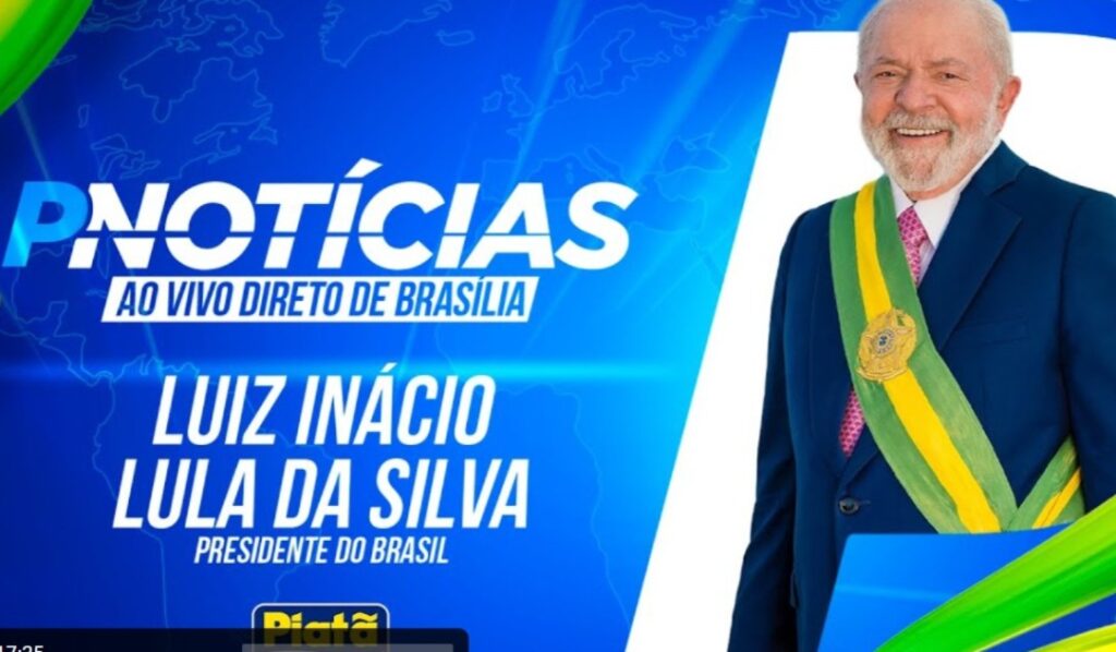 Programa PNotícias, da Piatã FM, entrevista o presidente Lula nesta quinta-feira