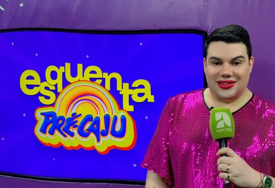 Erick Ricarte comanda transmissão do Pré-Caju pela Aperipê TV