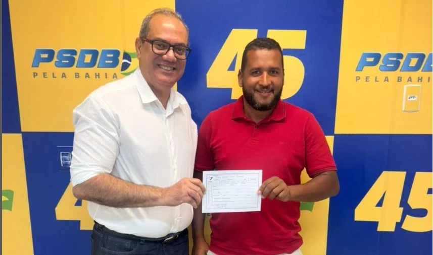 Ex-prefeito do interior da Bahia troca PCdoB pelo PSDB e agradece apoio de Carlos Muniz
