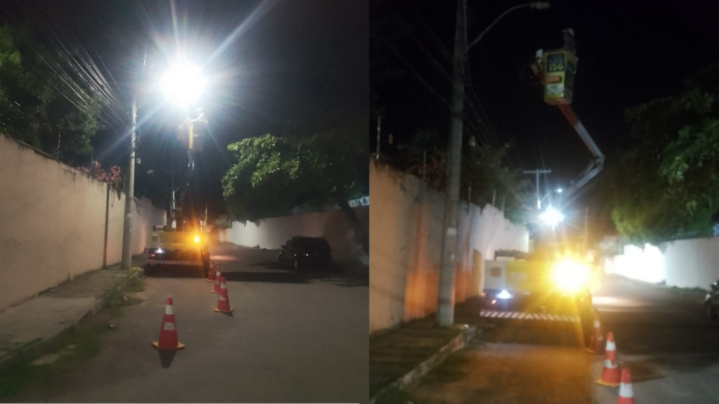 Foto: Diretoria de Iluminação Pública