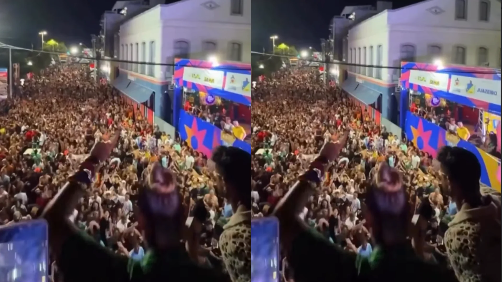 Vídeo: Parangolé agita Carnaval de Juazeiro com hits e registra pipoca animada ao som de “Tapa Tapa”