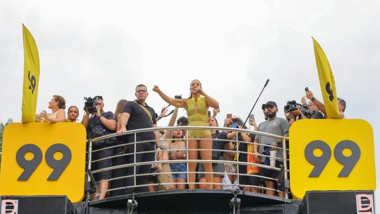 Carnaval: 99Food prepara surpresa especial no Bloco Coruja com Ivete Sangalo