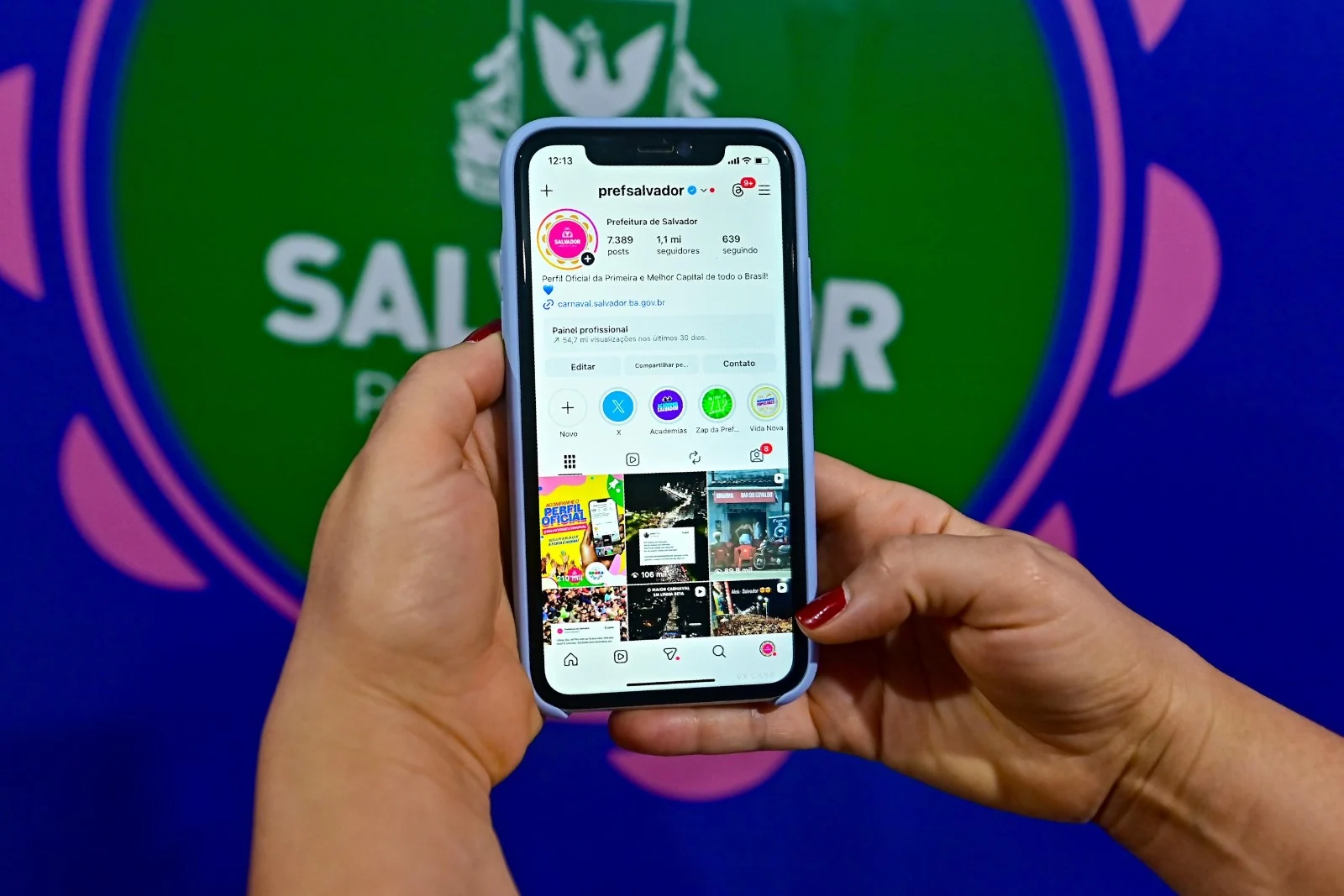Prefeitura de Salvador é 1º lugar do Brasil em interações nas redes sociais durante o Carnaval 2026