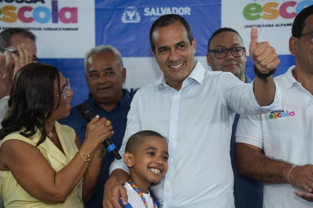 Prefeitura de Salvador inicia ano letivo com entrega de escola no Lobato com capacidade para 800 alunos