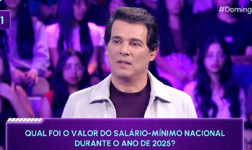 Celso Portiolli fica chocado durante programa ao descobrir salário dos professores no Brasil