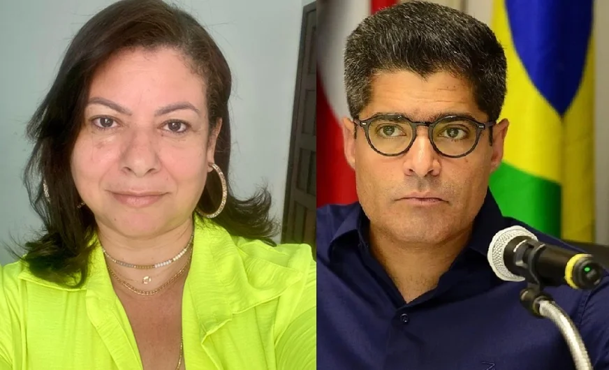 Jornalista Cíntia Kelly recebe ACM Neto na estreia do podcast “Aqui só política”; saiba como assistir