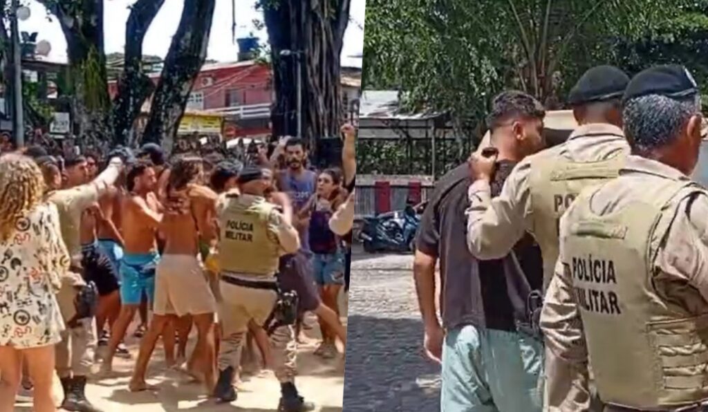 Turistas israelenses entram em confronto com grupo que protestava a favor da Palestina em Itacaré