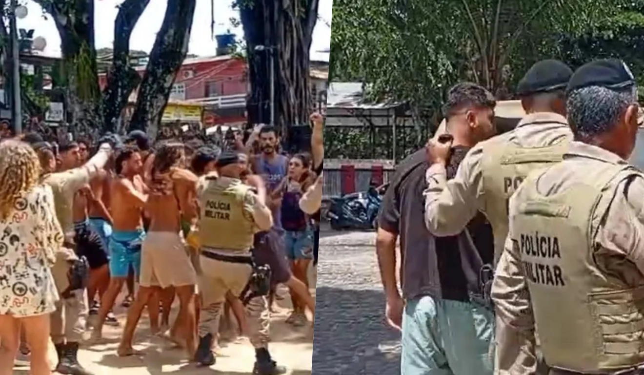 Turistas israelenses entram em confronto com grupo que protestava a favor da Palestina em Itacaré