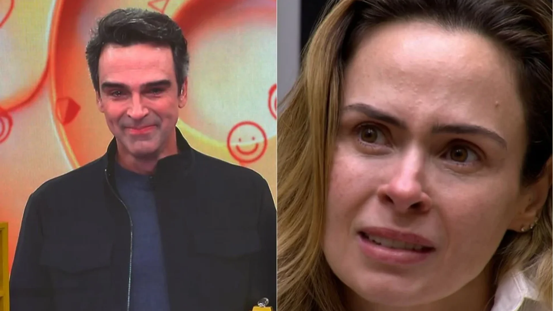 BBB: Tadeu Schmidt protagoniza cena emocionante ao se solidarizar com Ana Paula após morte do pai da sister