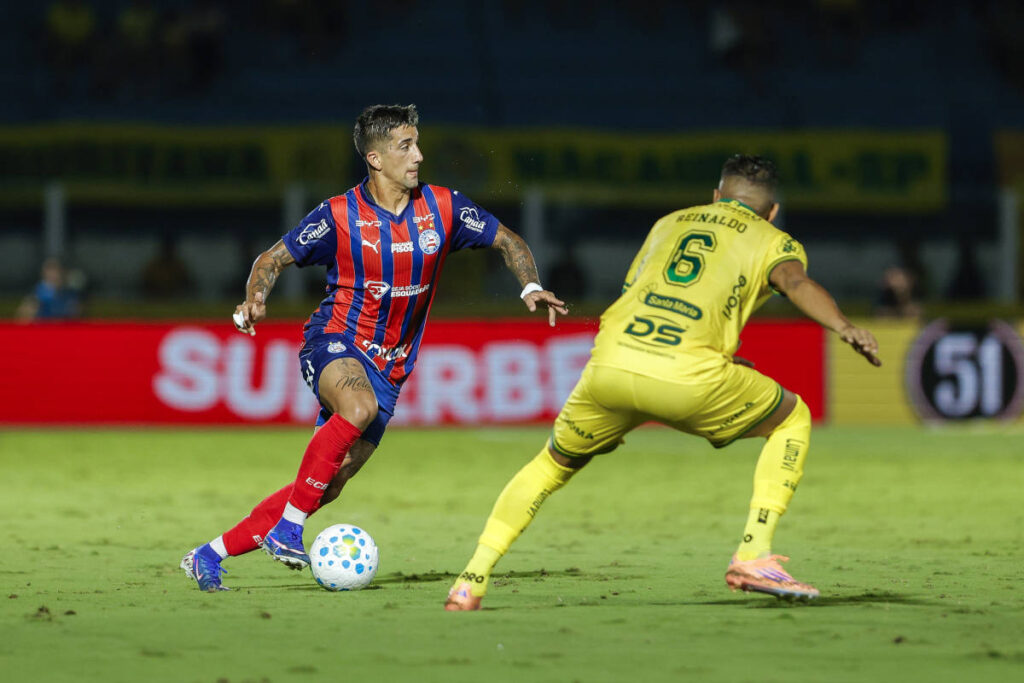 Bahia vence o Mirassol em jogo com arbitragem polêmica