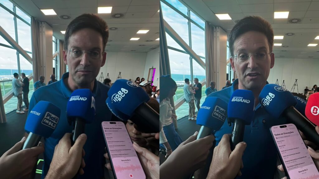 Vídeo: João Roma revela nomes dos seus candidatos à suplência na disputa ao Senado