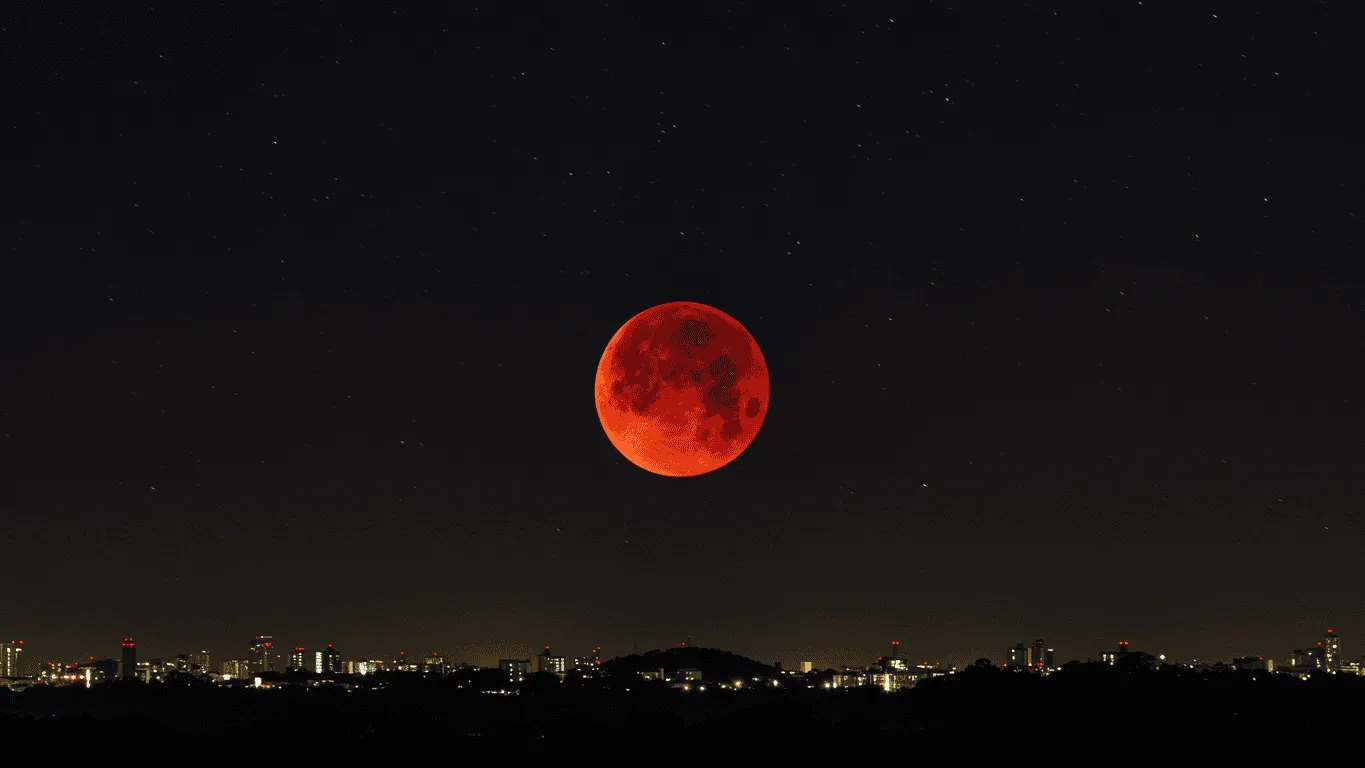 Eclipse lunar parcial poderá ser visto em todo o Brasil na madrugada de sexta-feira