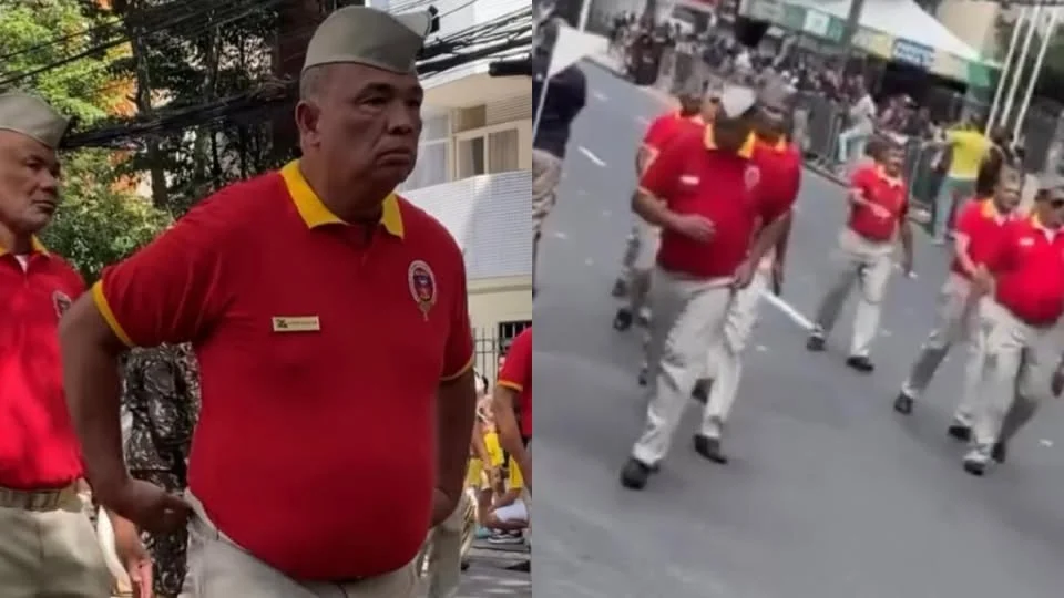 Vereador de Salvador passa mal e cai no chão durante desfile do 7 de Setembro; confira vídeo