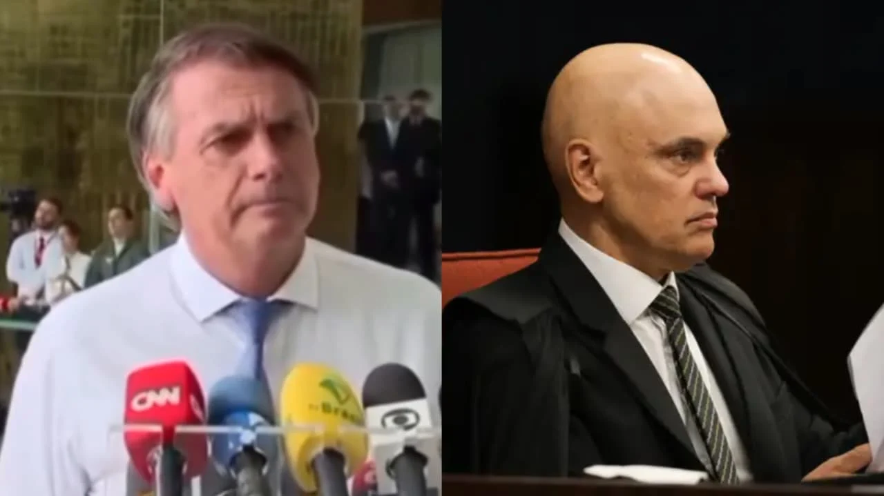 Jair Bolsonaro volta a viralizar com cobrança antiga feita a Alexandre de Moraes após vazamento de mensagens: “Mostre a verdade”