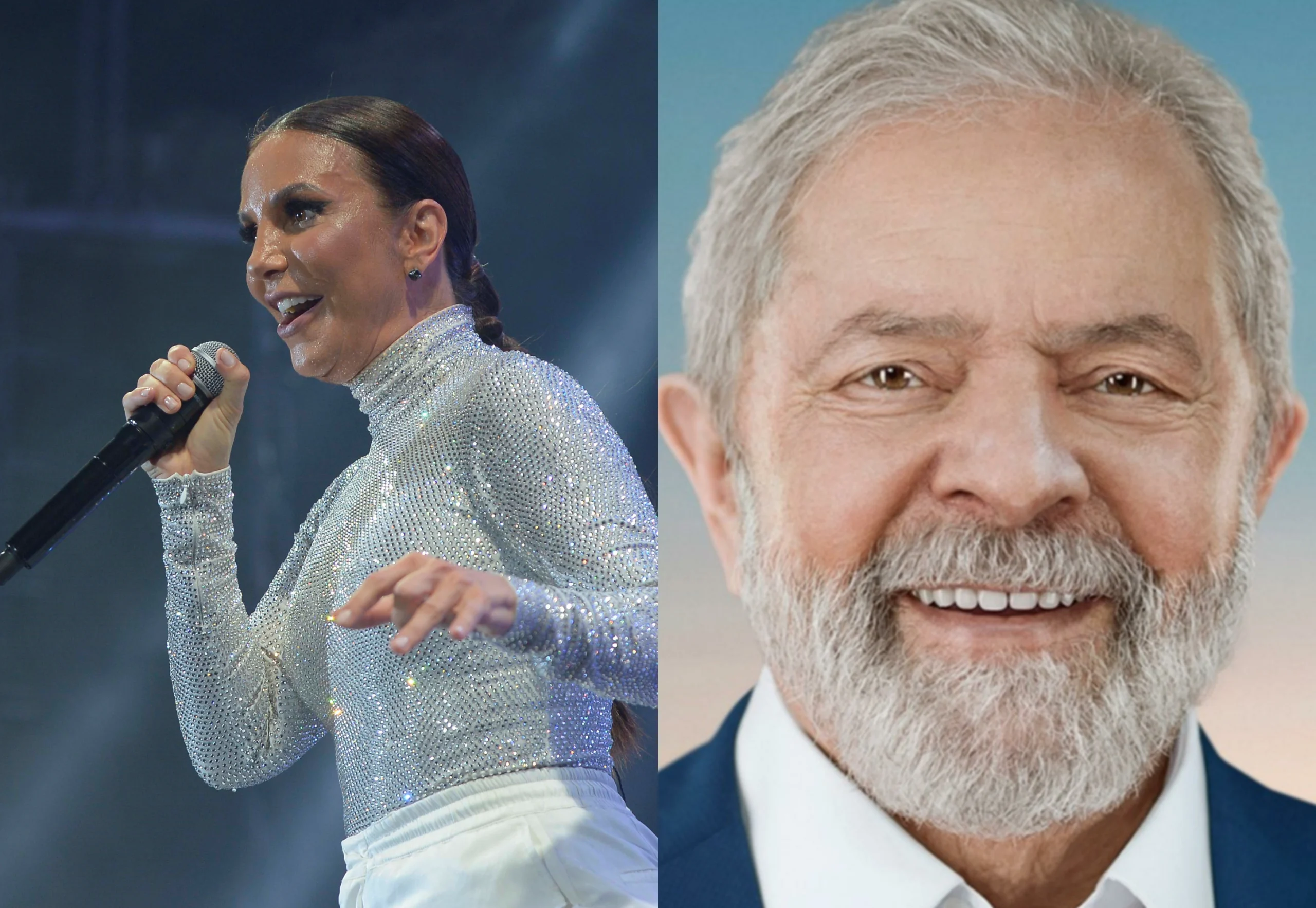 Lula cita Ivete Sangalo e outros cantores baianos durante discurso em Salvador