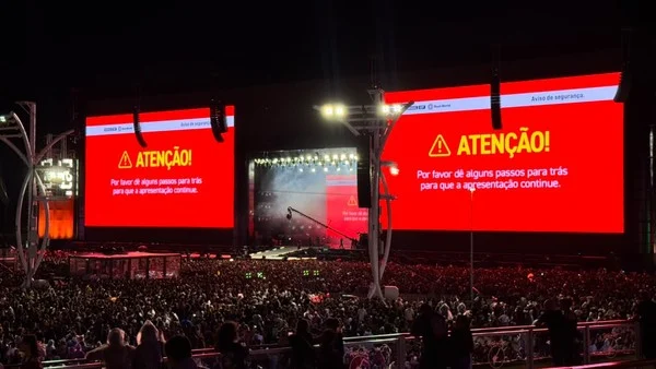 Tensão no Rock in Rio: fãs passam mal e organização pede que público recue