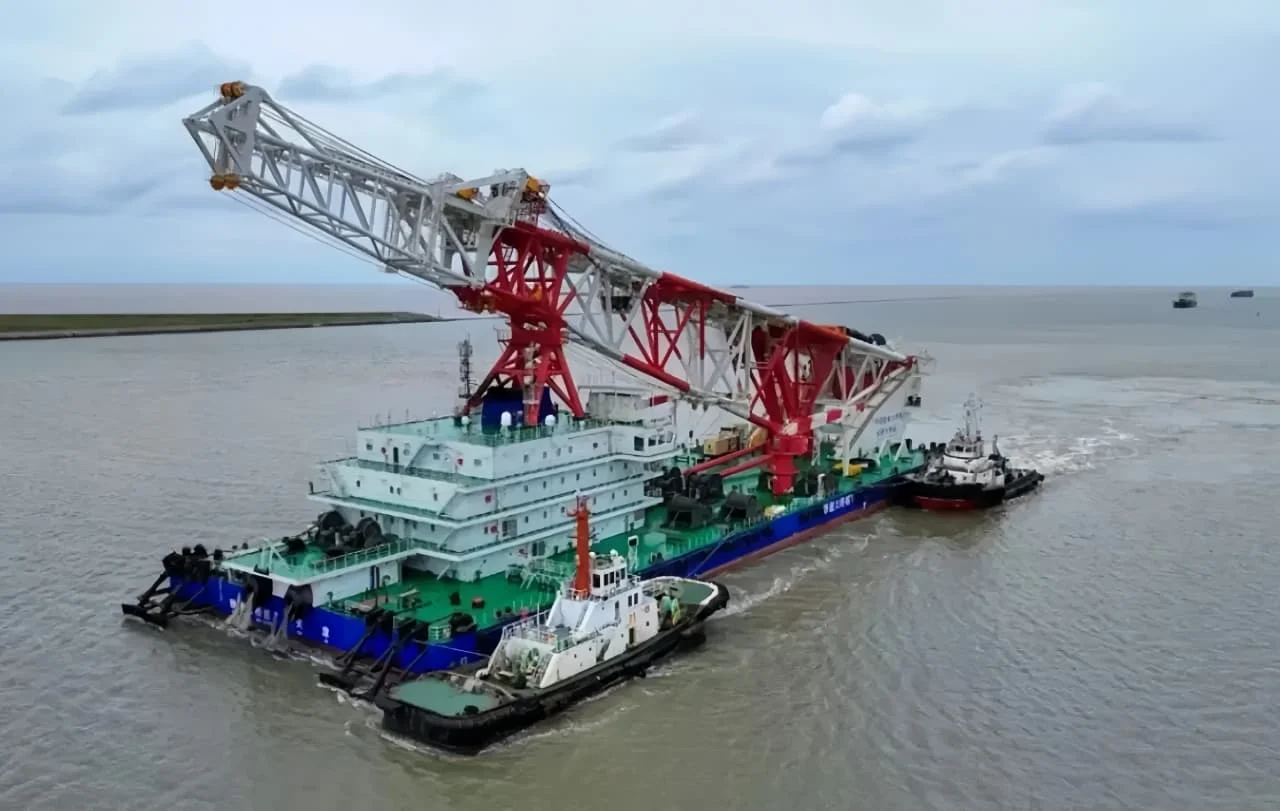 Navio chinês parte rumo à Bahia para atuar na obra da ponte Salvador-Itaparica; saiba detalhes