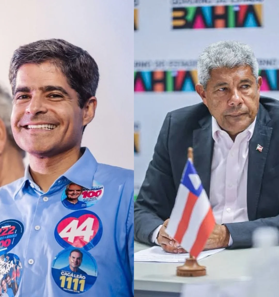 Pesquisa Veritá aponta ACM Neto à frente de Jerônimo na disputa pelo Governo da Bahia