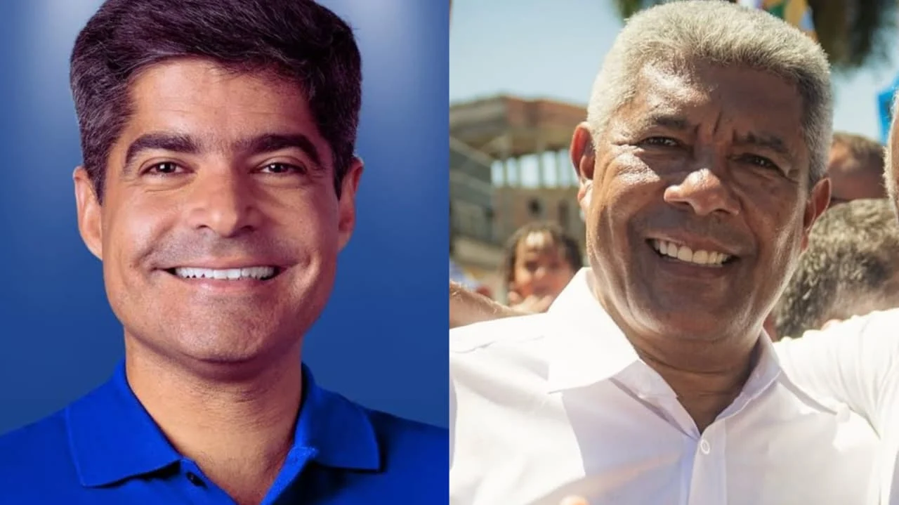 Paraná Pesquisas/Bahia Notícias aponta empate técnico entre ACM Neto e Jerônimo Rodrigues na disputa ao Governo da Bahia