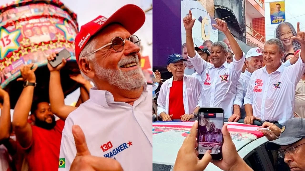 Jaques Wagner aponta que reeleger lula é questão de sobrevivência: “É com ele que o Brasil vai continuar respeitado”