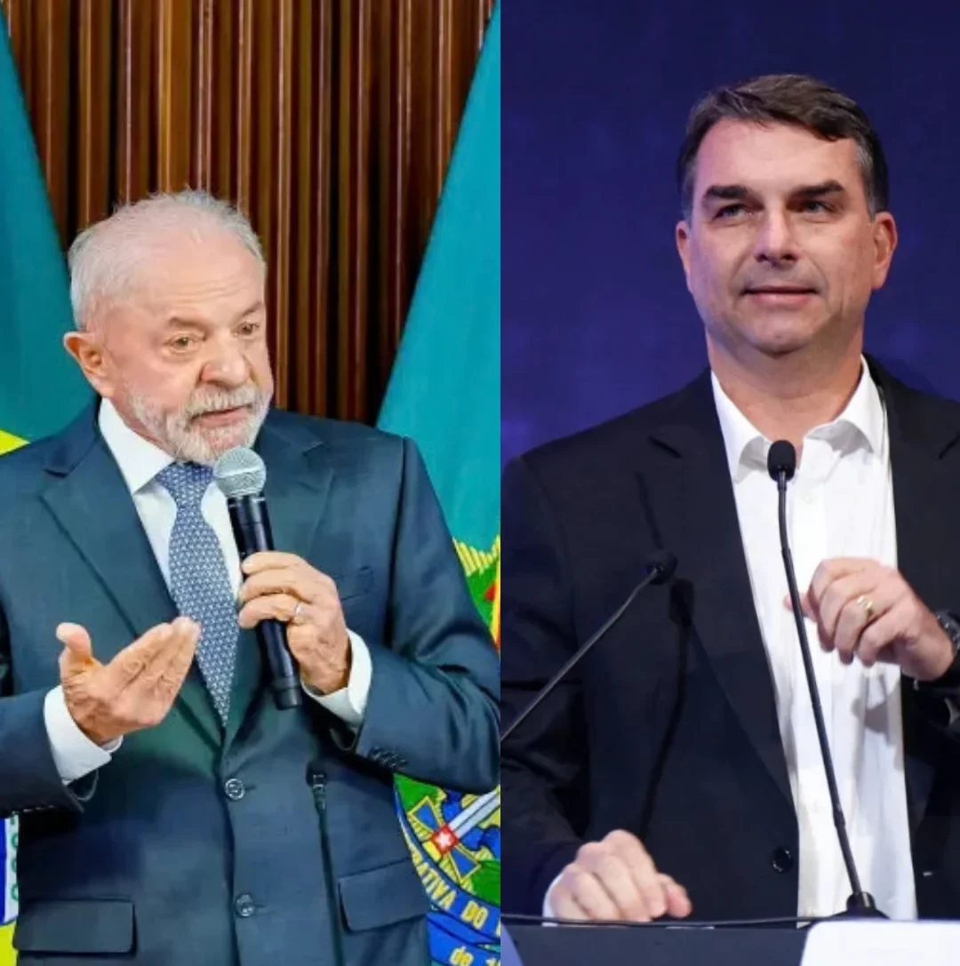 Flávio Bolsonaro muda de posição e confirma debate com Lula na Band: “Vou estar lá para esfregar a verdade na sua cara”