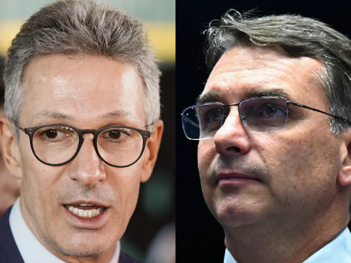 Zema declara apoio a Flávio Bolsonaro no 2º turno: “Voto contra o PT”