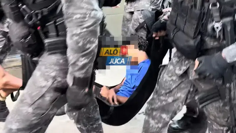Equipe do Alô Juca flagra socorro de baleado após confronto com a PM em Salvador