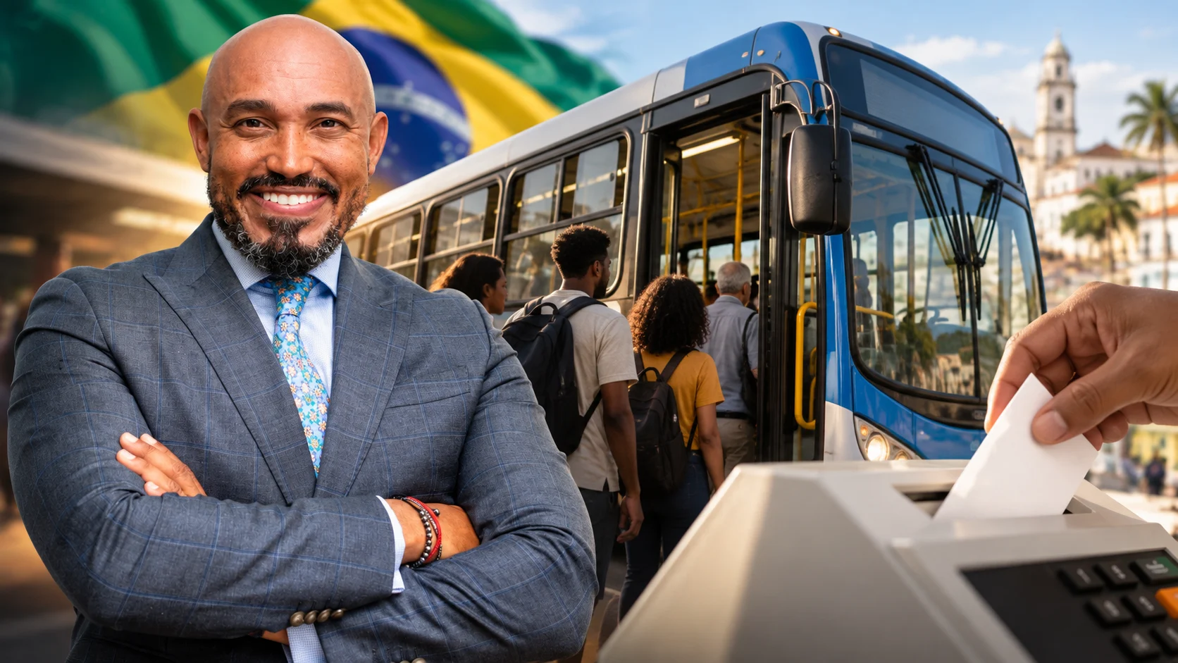 O voto não pode ficar no ponto de ônibus