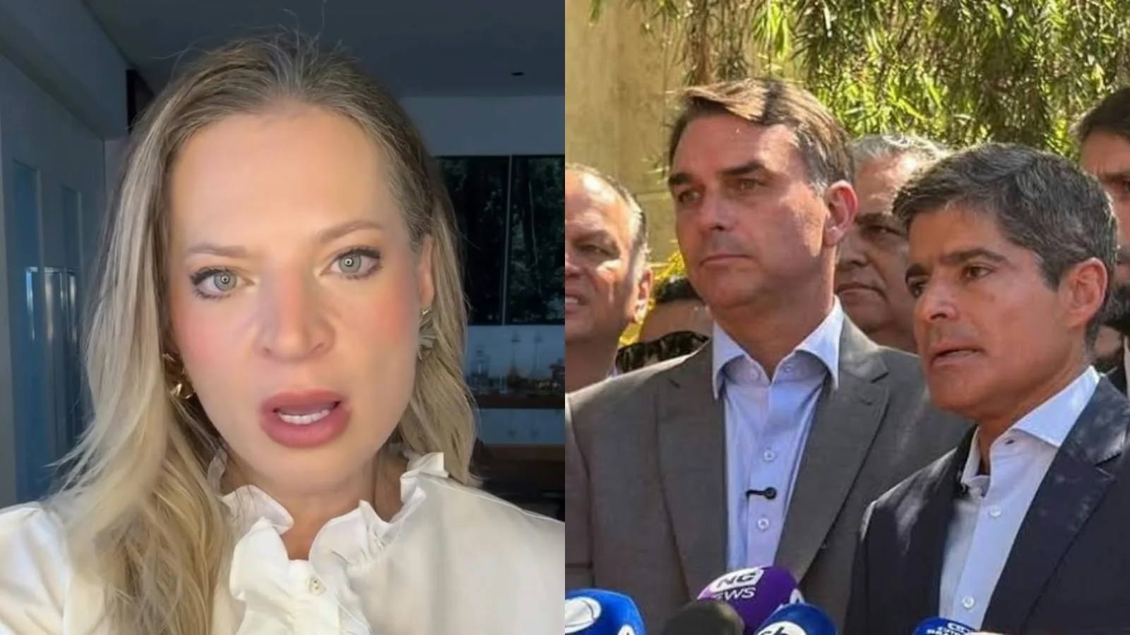 Joice Hasselmann critica ACM Neto por apoiar Flávio Bolsonaro após defender voto ‘LuNeto’ na Bahia: “Ele errou”