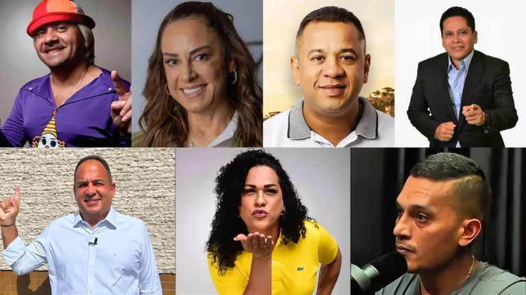 famosos que não se elegeram