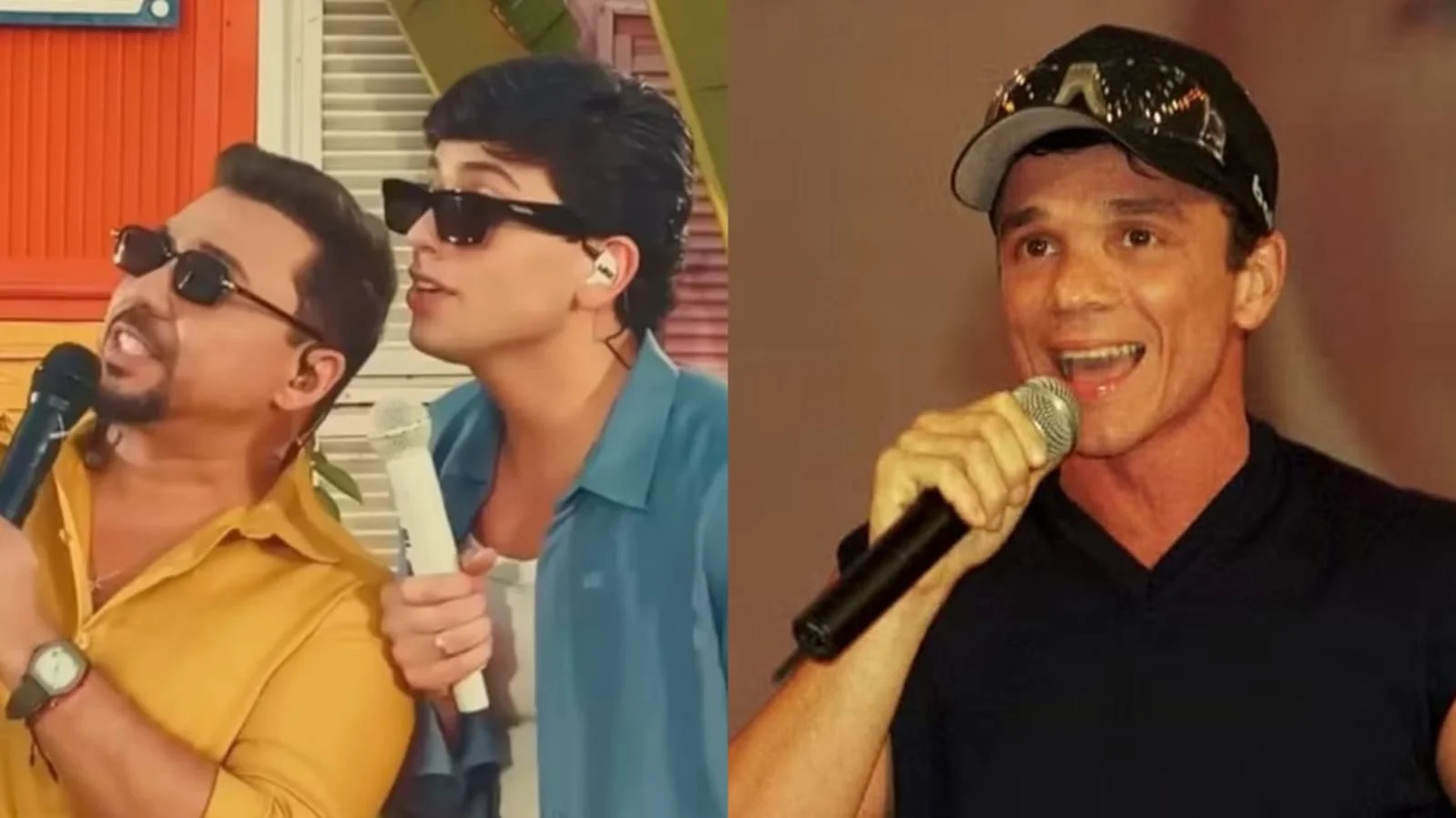 Xand Avião e Léo Foguete homenageiam Netinho ao som de “Milla” durante gravação