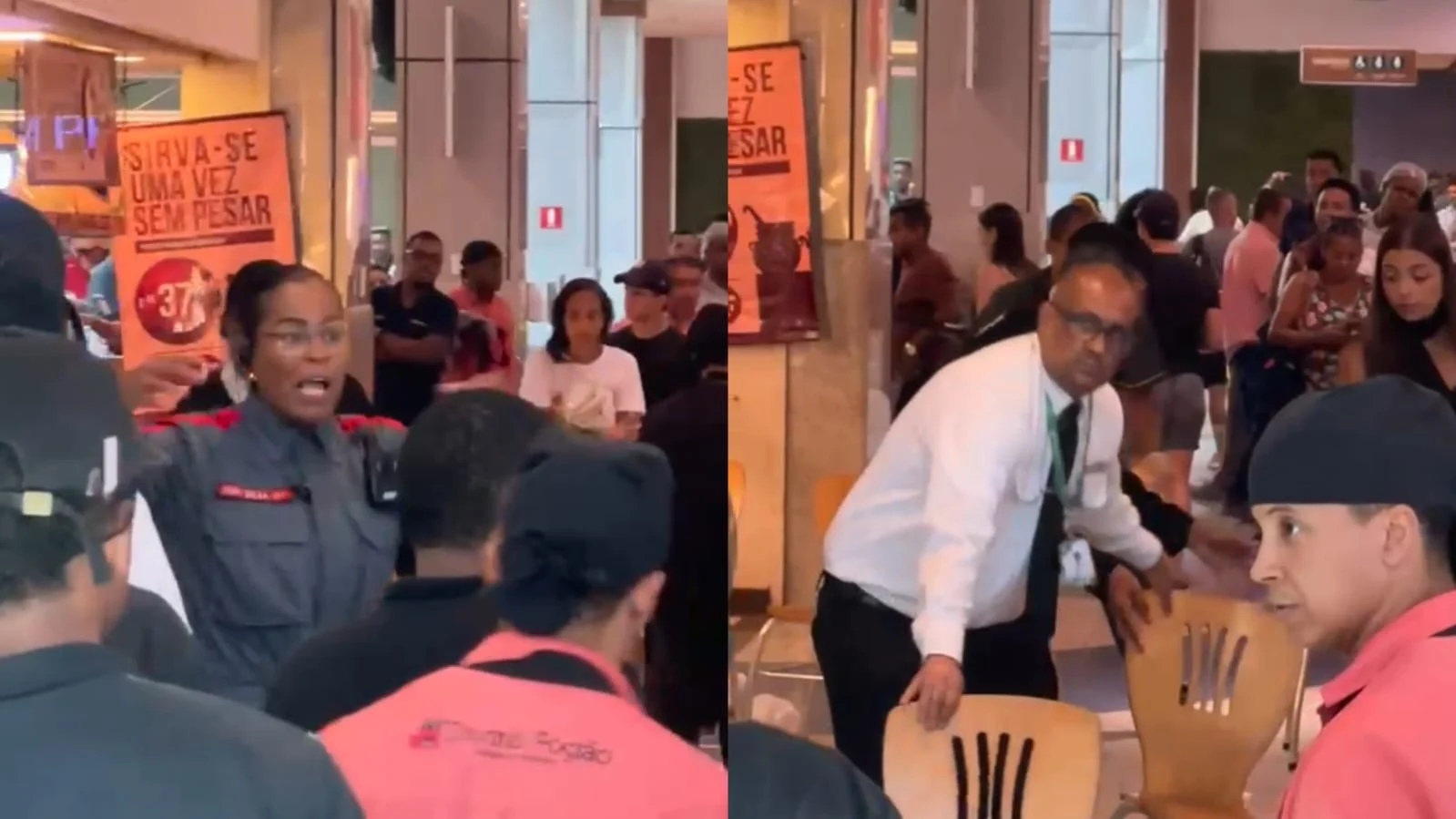 Explosão de maçarico em restaurante provoca evacuação no Salvador Shopping; dois funcionários têm ferimentos leves