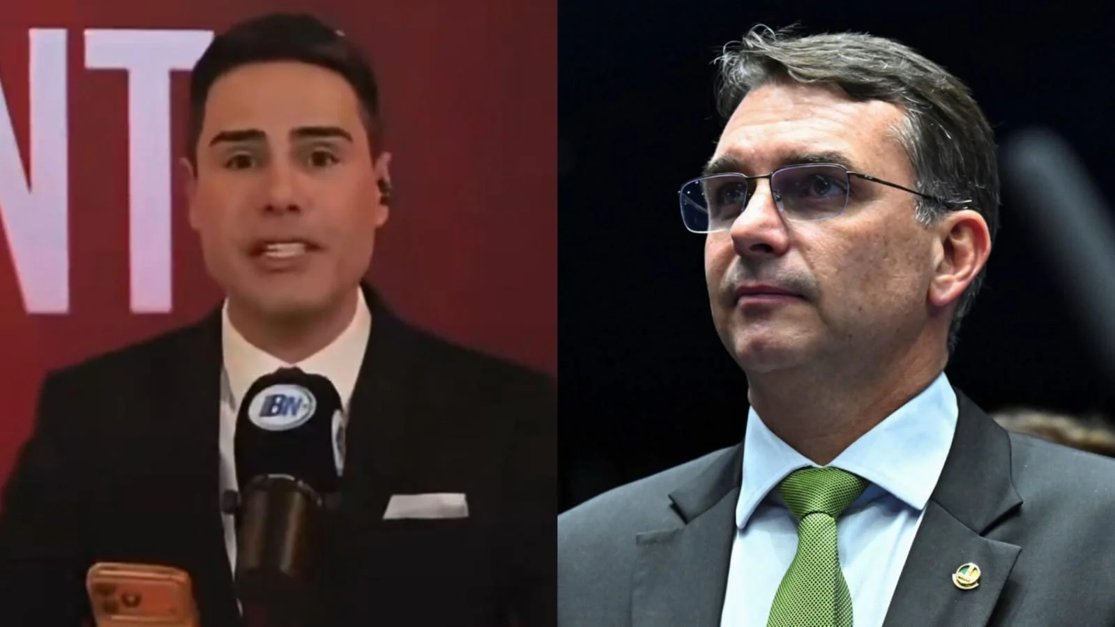 Bacci critica ausência de Flávio Bolsonaro em debate da Globo e cobra propostas de candidatos: “Ele foge”