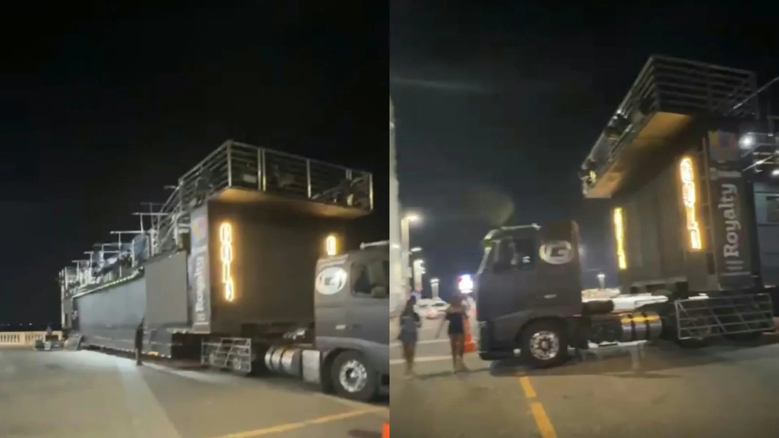 Equipamentos do trio elétrico de Flávio Bolsonaro começam a ser desmontados no Farol da Barra após derrota