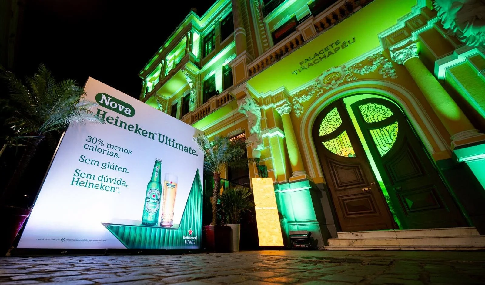 Heineken Ultimate chega à Bahia com evento no Palacete Tirachapéu, em Salvador