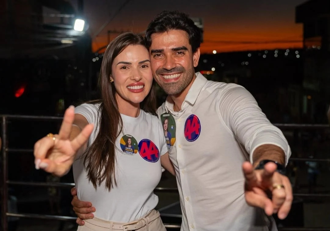 Junior Marabá agradece aos eleitores após votação expressiva de Cinthya, deputada estadual eleita: “Linda caminhada”