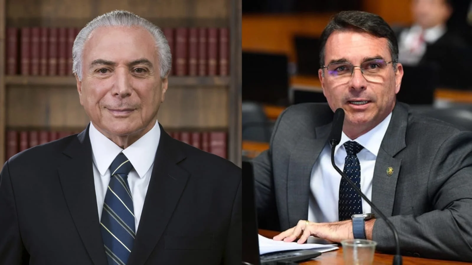 Michel Temer declara apoio a Flávio Bolsonaro na disputa pela Presidência: “A sociedade quer novas ideias, atitudes e projetos”