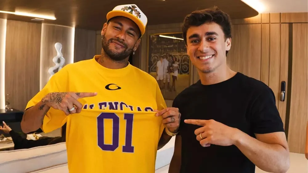 Neymar entra na brincadeira de Nikolas Ferreira e faz referência a Flávio Bolsonaro: “11+11 dá quanto?”