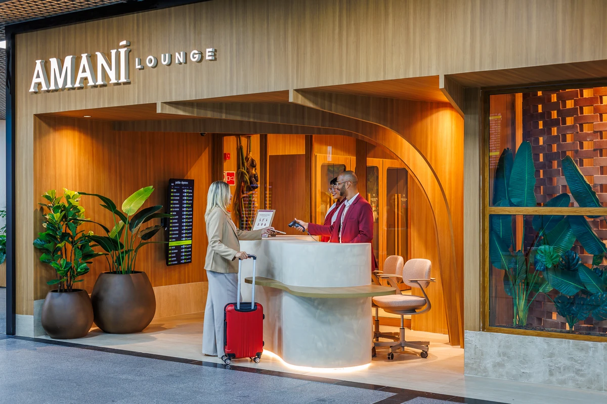 Amaní Lounge: Vinci Airports inaugura sala VIP no Aeroporto de Salvador